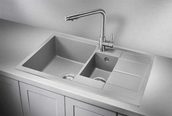 Кухонная мойка Granula 7802, АЛЮМИНИУМ. Фото 1