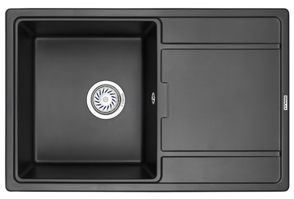 Кухонная мойка Granula 7804, ТУРМАЛИН. Фото 2