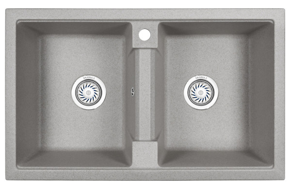 Кухонная мойка Granula 8101, БАЗАЛЬТ. Фото 2