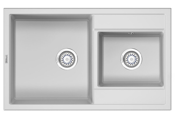 Кухонная мойка Granula 8201, АРКТИК. Фото 2