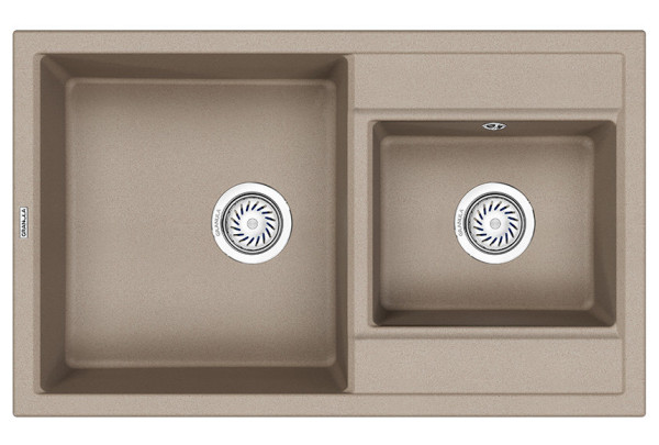 Кухонная мойка Granula 8201, ПЕСОК. Фото 2
