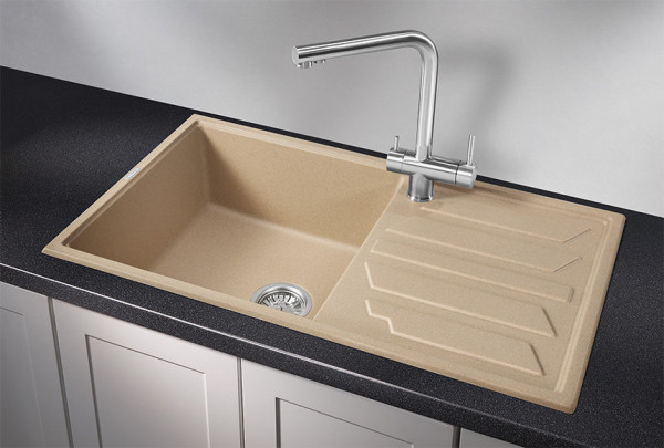 Кухонная мойка Granula 8601, ПЕСОК. Фото 1
