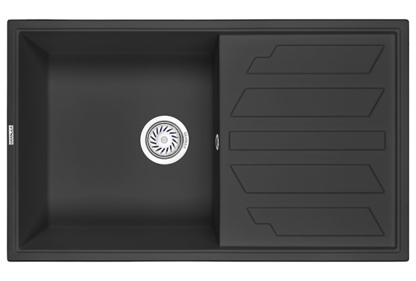 Кухонная мойка Granula 8601, ТУРМАЛИН. Фото 1