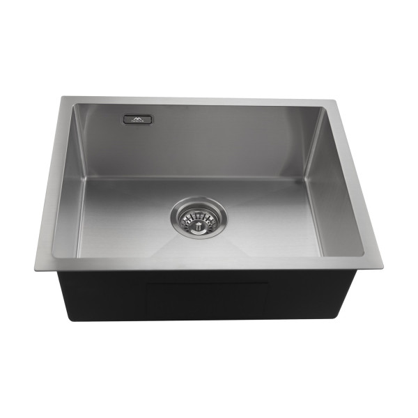 Кухонная мойка из нержавеющей стали Fashun 11M Комплект AS5044, сатин. Фото 1