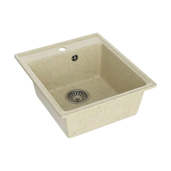Кухонная мойка Maretti Kitchen KT425-BE, бежевый. Фото 3