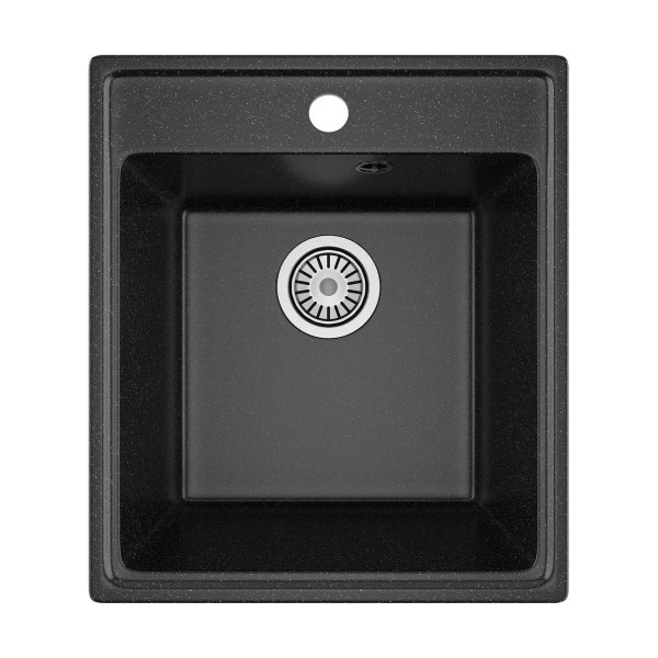 Кухонная мойка Maretti Kitchen KT425-BL, черный. Фото 1