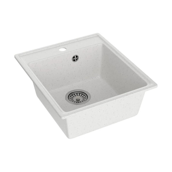 Кухонная мойка Maretti Kitchen KT425-WH, белый. Фото 3