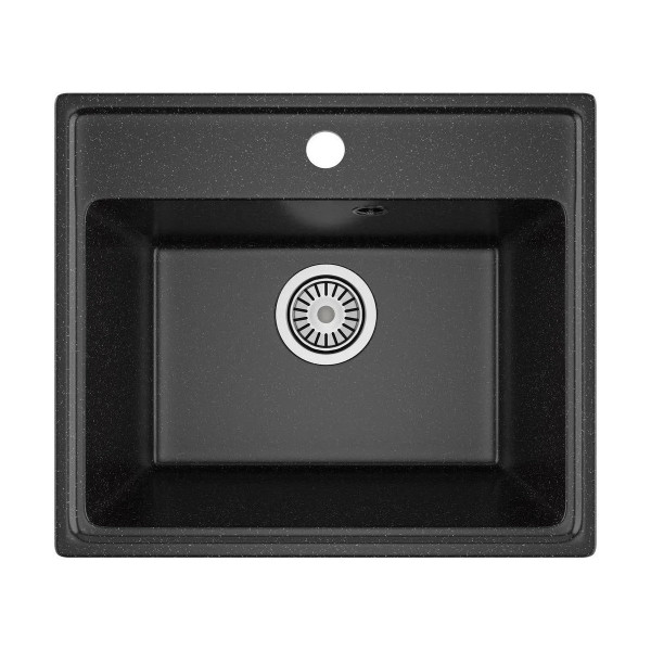 Кухонная мойка Maretti Kitchen KT490-BL, черный. Фото 1