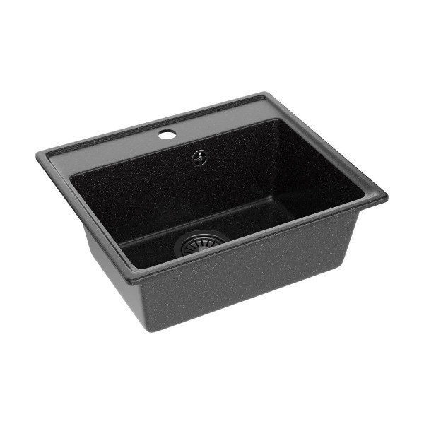 Кухонная мойка Maretti Kitchen KT490-BL, черный. Фото 3