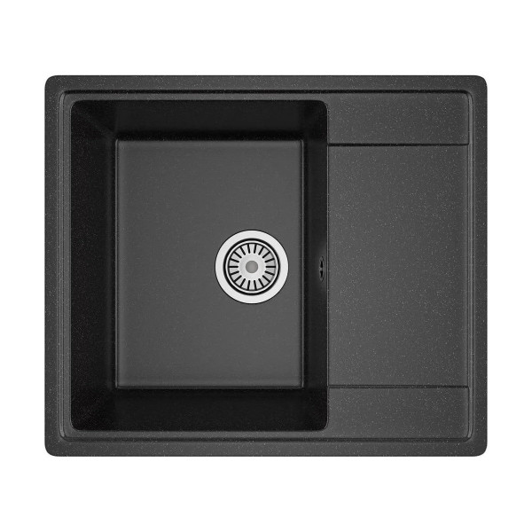 Кухонная мойка Maretti Kitchen KT575-BL, черный. Фото 1