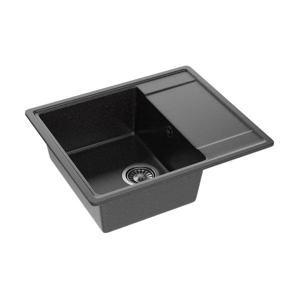 Кухонная мойка Maretti Kitchen KT575-BL, черный. Фото 3