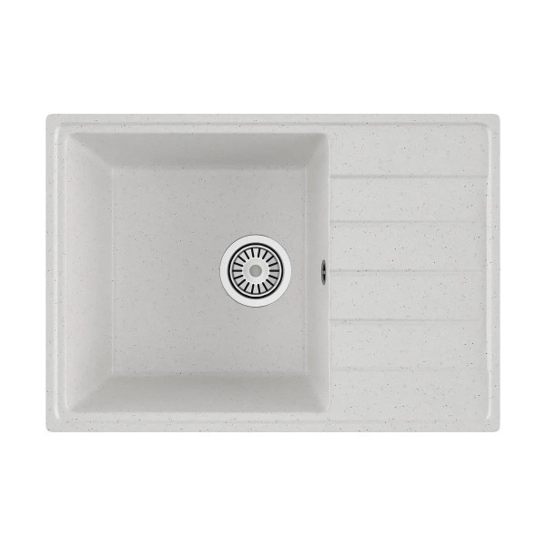 Кухонная мойка Maretti Kitchen KT600-WH, белый. Фото 1