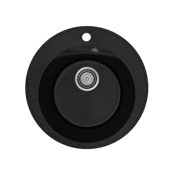 Кухонная мойка Maretti KT475-BL, черный. Фото 1