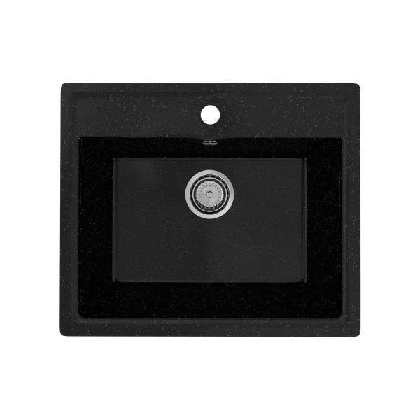 Кухонная мойка Maretti KT565-BL, черный. Фото 1