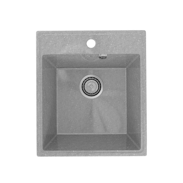 Кухонная мойка Practik PR-M-425-003 (без сифона), светло-серый. Фото 1
