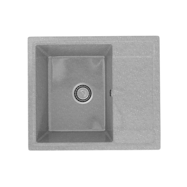 Кухонная мойка Practik PR-M-575-003 (без сифона), светло-серый. Фото 1