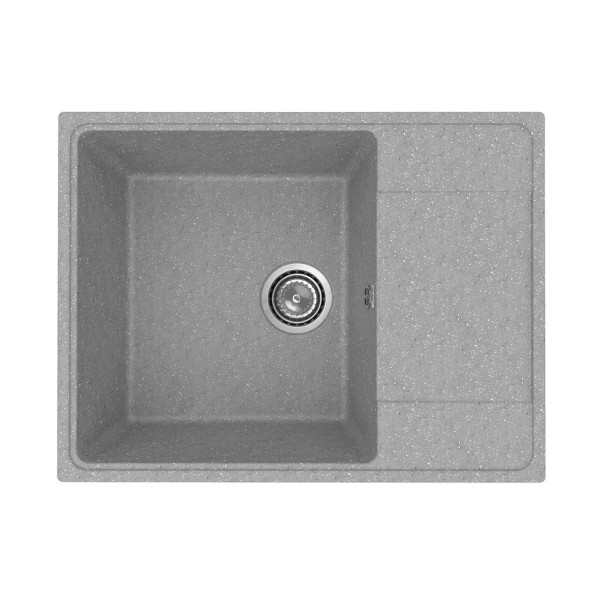 Кухонная мойка Practik PR-M-650-003 (без сифона), светло-серый. Фото 1