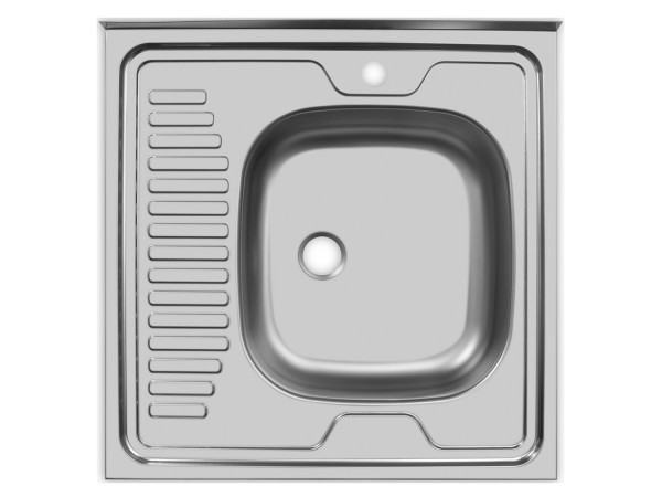 Кухонная мойка UKINOX ECO ECO 600.600 R, 60*60. Фото 1