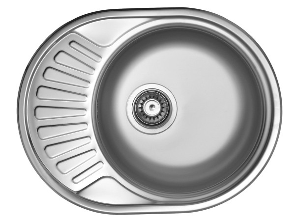 Кухонная мойка UKINOX Фаворит FAL570.450 -GT8K 1R, 45*57. Фото 1