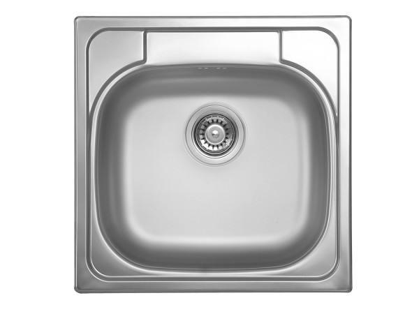 Кухонная мойка UKINOX Гранд GRP480.480 -GT8K 0C, 48*48. Фото 1