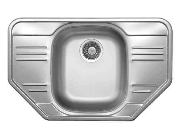 Кухонная мойка UKINOX Гранд GRP780.490 -GT8K 2C, 49*78. Фото 1