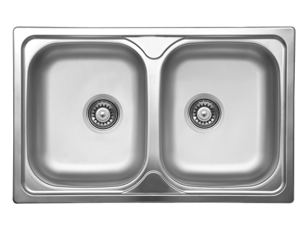 Кухонная мойка UKINOX Гранд GRP800.500 20GT8K -O, 50*80. Фото 1