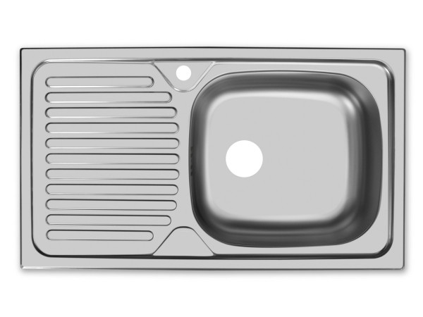 Кухонная мойка UKINOX Классика CLM760.435 -GT5K 1R, 43,5*76. Фото 1