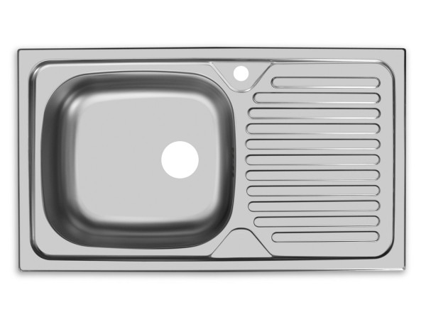 Кухонная мойка UKINOX Классика CLM760.435 -GT5K 2L, 43,5*76. Фото 1