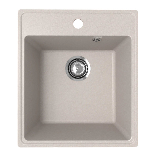 Кухонная мойка Ulgran Quartz Forte 425-10, песок. Фото 1