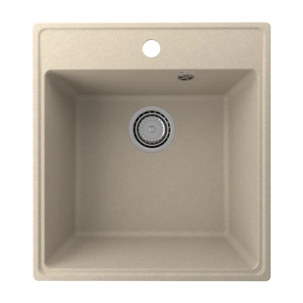 Кухонная мойка Ulgran Quartz Forte 460-03, десерт. Фото 1