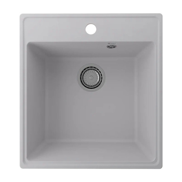 Кухонная мойка Ulgran Quartz Forte 460-04, платина. Фото 1