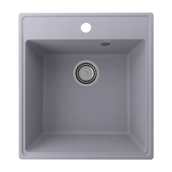 Кухонная мойка Ulgran Quartz Forte 460-05, бетон. Фото 1