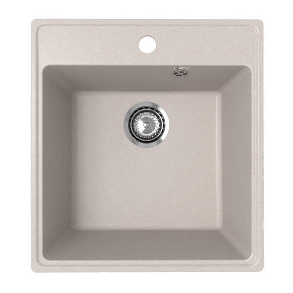 Кухонная мойка Ulgran Quartz Forte 460-10, песок. Фото 1