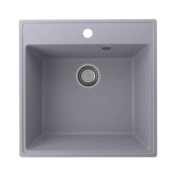 Кухонная мойка Ulgran Quartz Forte 505-05, бетон. Фото 1