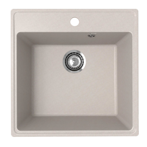 Кухонная мойка Ulgran Quartz Forte 505-10, песок. Фото 1