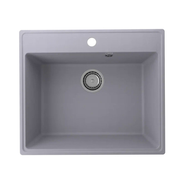 Кухонная мойка Ulgran Quartz Forte 580-05, бетон. Фото 1
