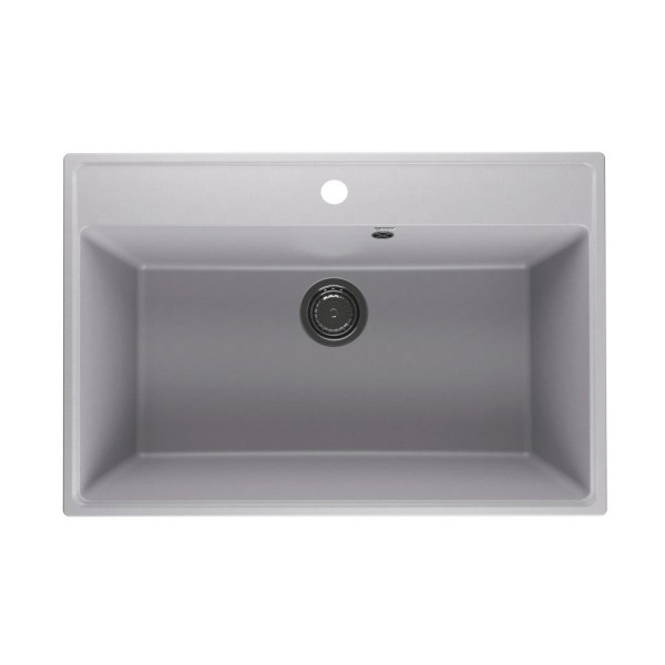 Кухонная мойка Ulgran Quartz Forte 760-04, платина. Фото 1