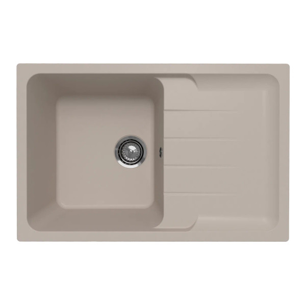 Кухонная мойка Ulgran Quartz Gerda 780-02, лен. Фото 1
