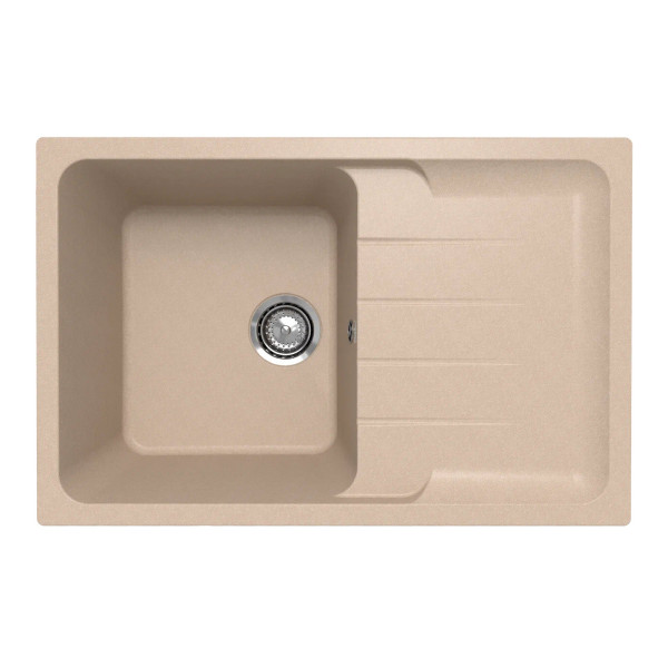 Кухонная мойка Ulgran Quartz Gerda 780-03, десерт. Фото 1