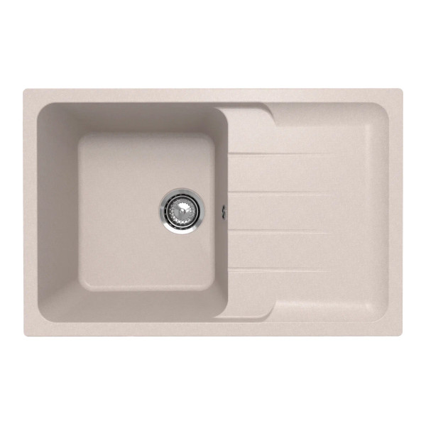 Кухонная мойка Ulgran Quartz Gerda 780-10, песок. Фото 1