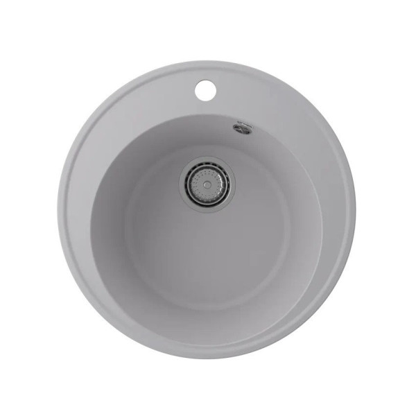 Кухонная мойка Ulgran Quartz Nora 485-04, платина. Фото 1