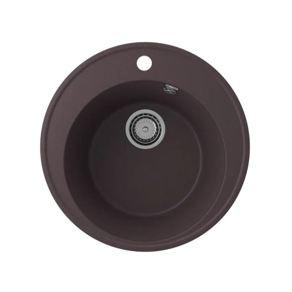 Кухонная мойка Ulgran Quartz Nora 485-06, трюфель. Фото 1