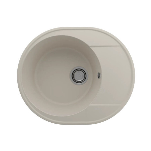 Кухонная мойка Ulgran Quartz Nora 585-02, лен. Фото 1