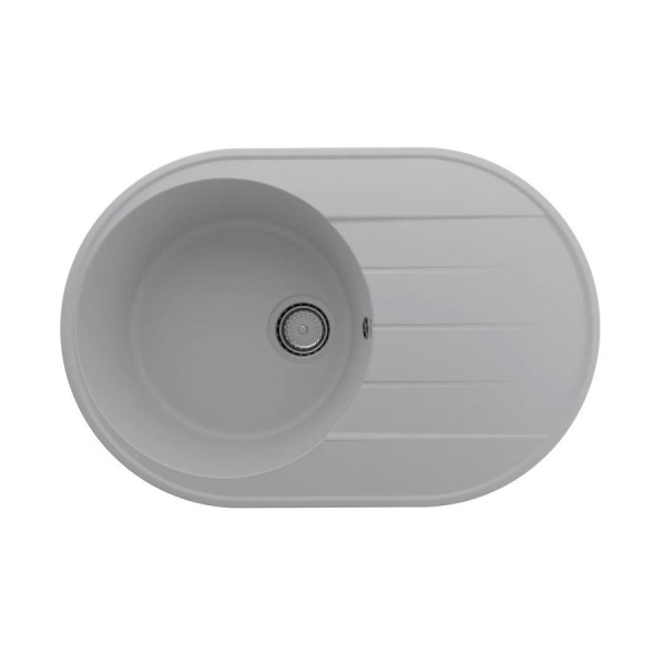 Кухонная мойка Ulgran Quartz Nora 750-04, платина. Фото 1