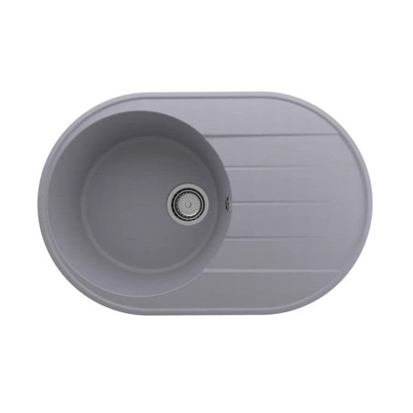 Кухонная мойка Ulgran Quartz Nora 750-05, бетон. Фото 1