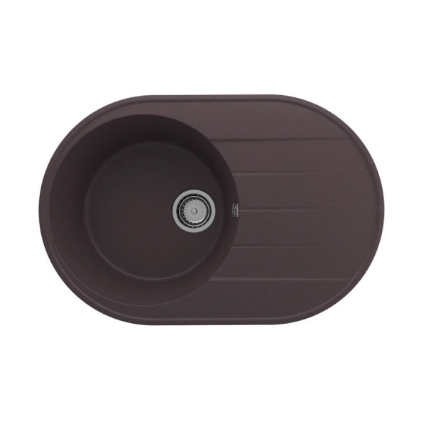 Кухонная мойка Ulgran Quartz Nora 750-06, трюфель. Фото 1