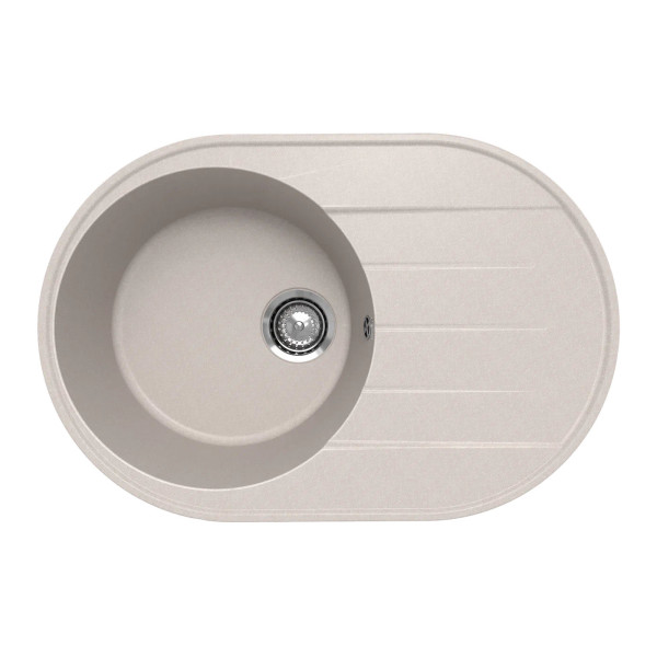 Кухонная мойка Ulgran Quartz Nora 750-10, песок. Фото 1