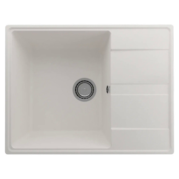 Кухонная мойка Ulgran Quartz Prima 650-01, жасмин. Фото 1