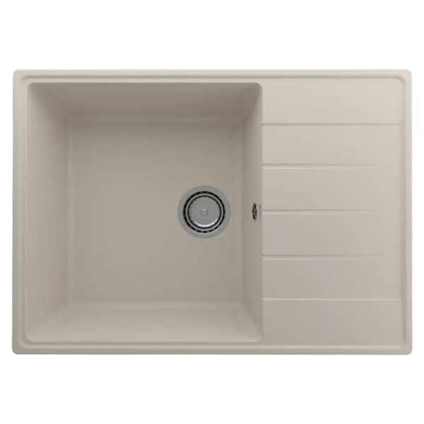 Кухонная мойка Ulgran Quartz Prima 700-02, лен. Фото 1