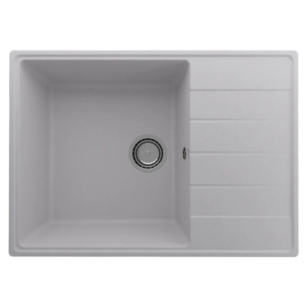 Кухонная мойка Ulgran Quartz Prima 700-04, платина. Фото 1